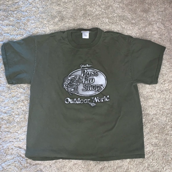 ❤️ Bass Pro Shop Outdoor World Graphic Tee - Picture 1 of 2
